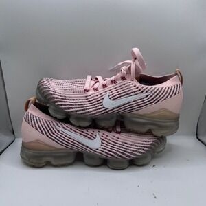 Nike Air VaporMax Flyknit 3 Pink Burgundy AJ6910-602 Womens Running Shoes 8.5